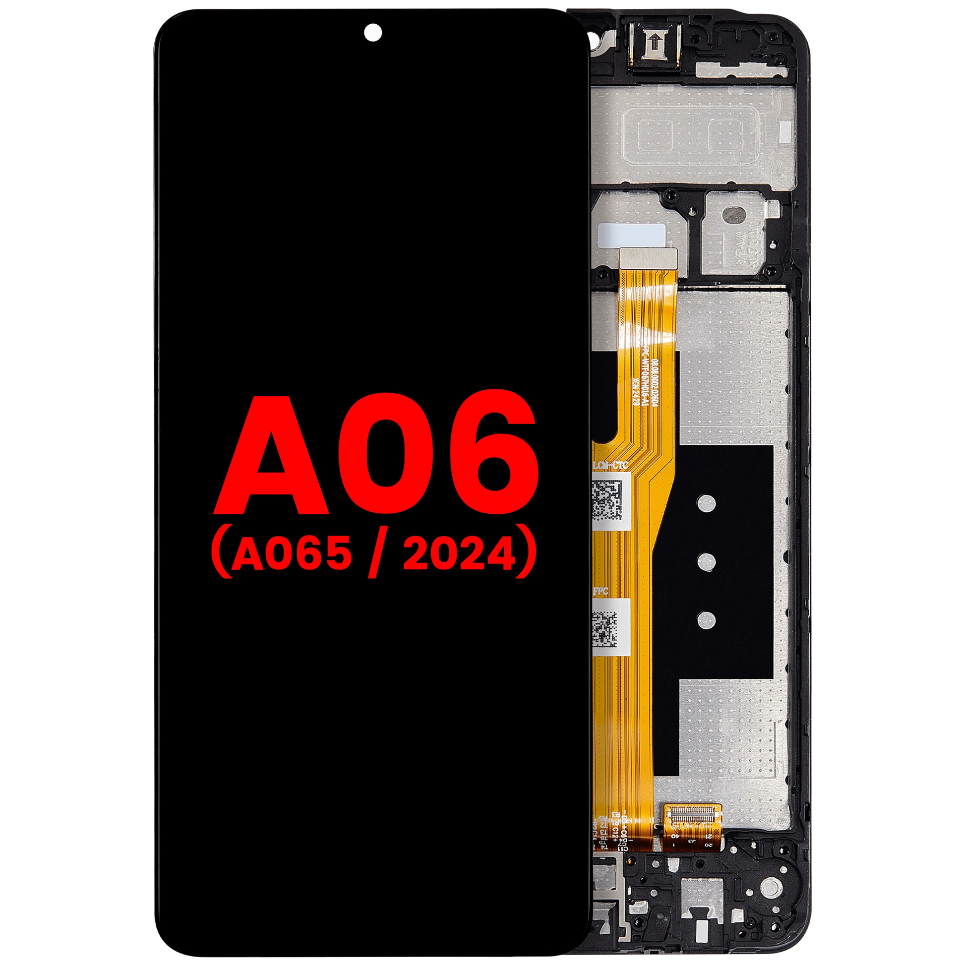 LCD Assembly With Frame For Samsung Galaxy A06 (A065 / 2024) (Aftermarket Plus) (All Colors) replacement part product image 1 - SKU 107182228465