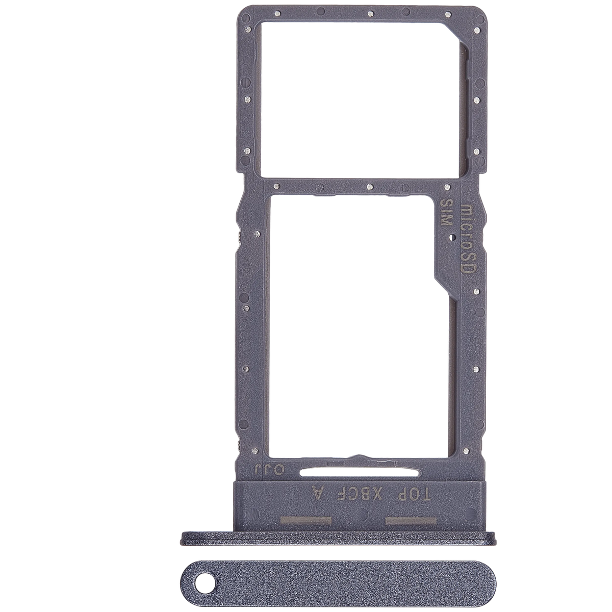 Dual Sim Card Tray For Samsung Galaxy Tab A11 Plus (X236B) (Black) - Samsung Galaxy Tab A11 Plus 11.0" (2025) Replacement Parts - SKU 107182228725 - product image 1