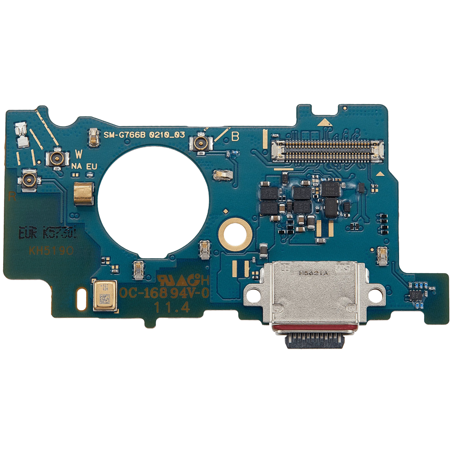 Charging Port With PCB Board For Samsung Galaxy XCover7 Pro (G776) Samsung Galaxy XCover replacement part product image 1