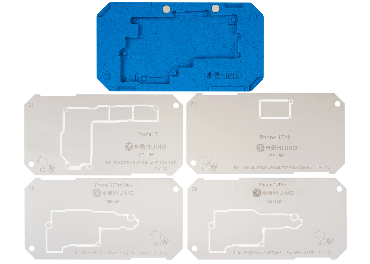 Z20MAX 30in1 Middle Layer Planting Tin Platform Kit For iPhone 11-17 Series (MiJing) - product image 4