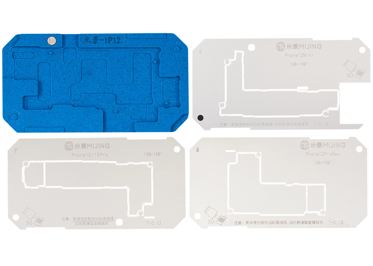 Z20MAX 30in1 Middle Layer Planting Tin Platform Kit For iPhone 11-17 Series (MiJing) - product image 3