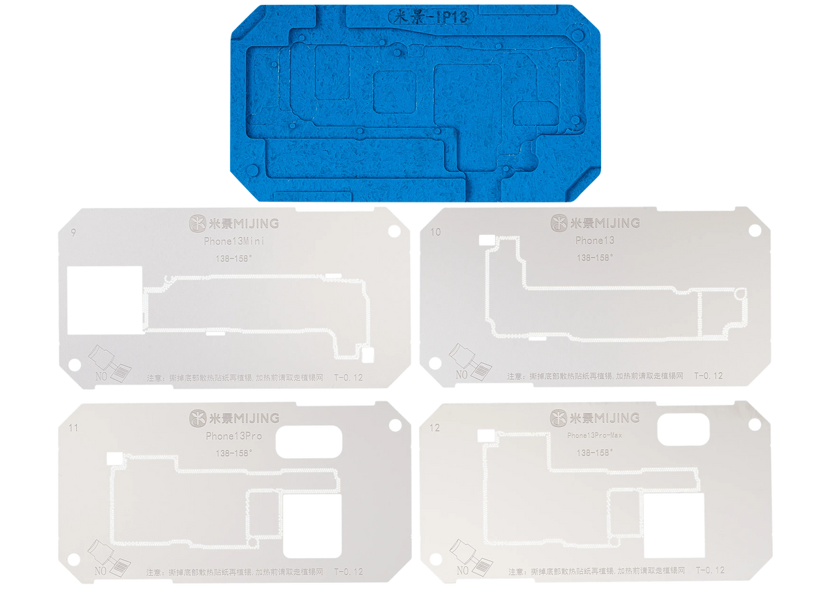 Z20MAX 30in1 Middle Layer Planting Tin Platform Kit For iPhone 11-17 Series (MiJing) - product image 7