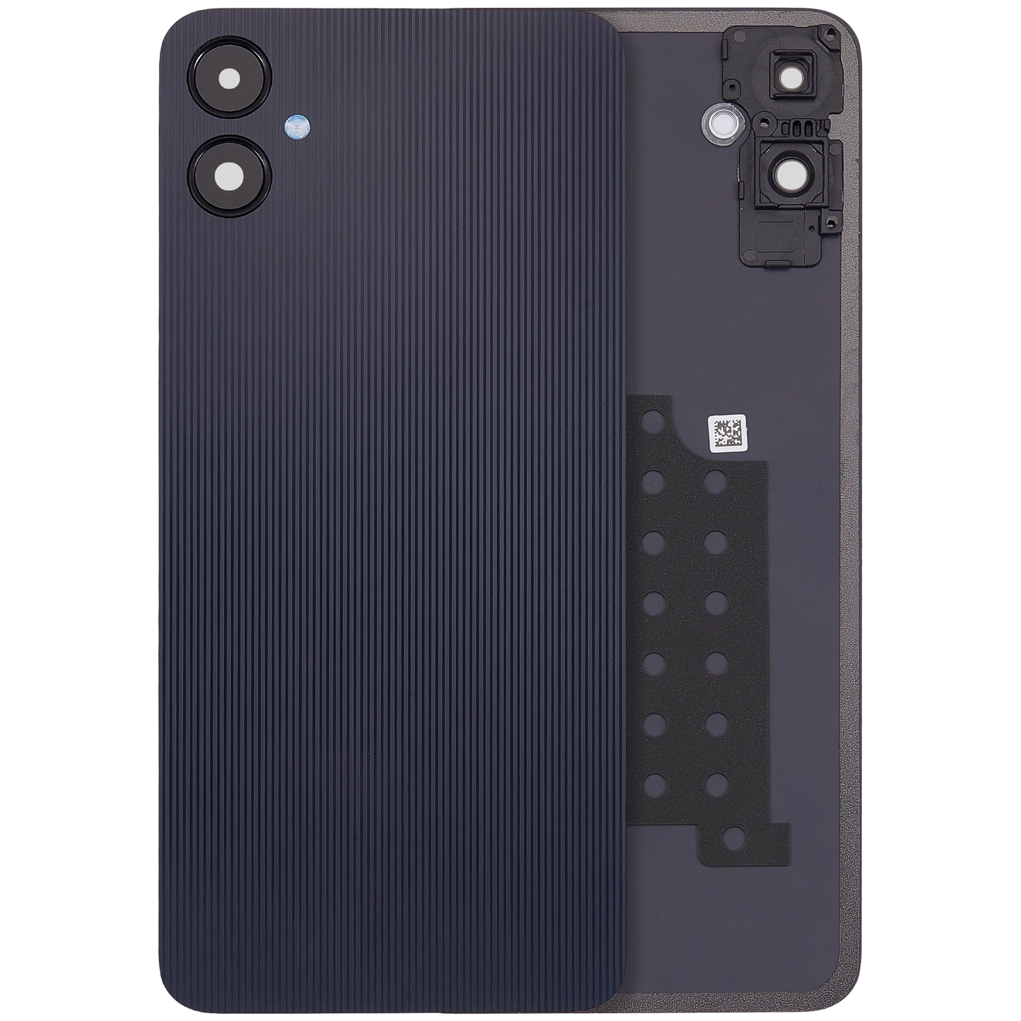 Back Cover With Camera Lens For Samsung Galaxy A05 4G (A055 /2023) (No Logo) (Aftermarket Plus) ( Black) replacement part product image 1 - SKU 107182921069