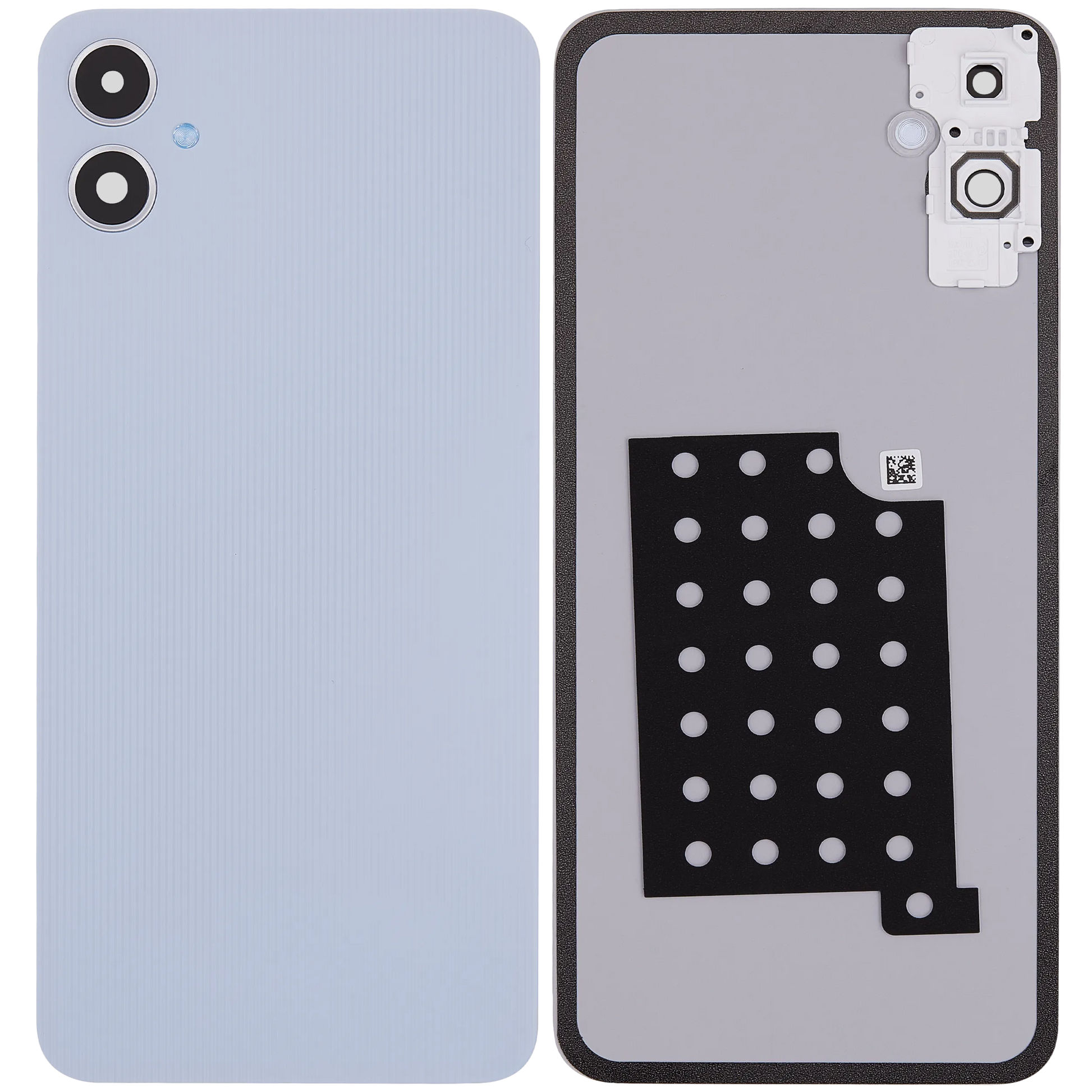 Back Cover With Camera Lens For Samsung Galaxy A05 4G (A055 / 2023) (No Logo) (Aftermarket Plus) (Silver) replacement part product image 3 - SKU 107182921070