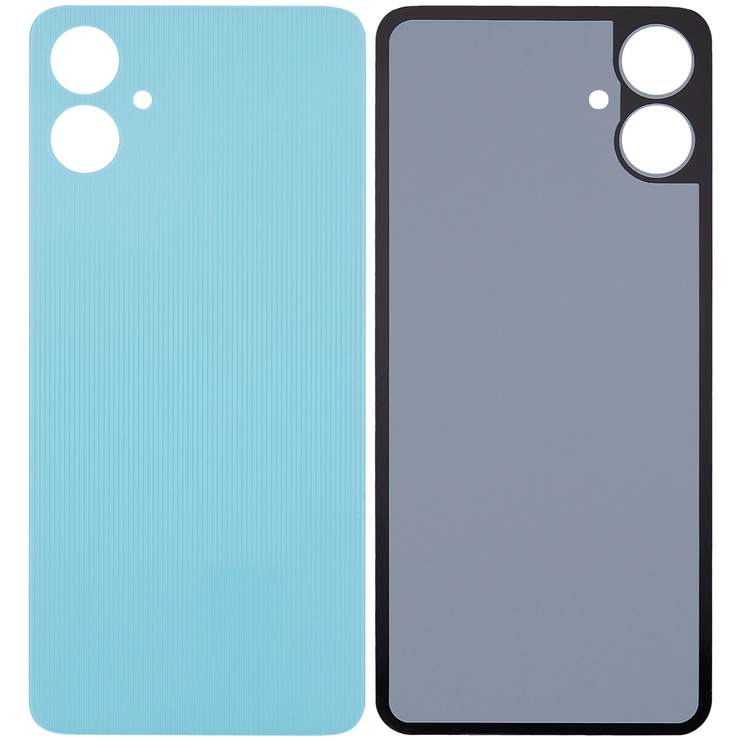 Back Cover With Camera Lens For Samsung Galaxy A06 4G (A065 / 2024) (No Logo) (Aftermarket Plus) (Blue) replacement part product image 3 - SKU 107182921073