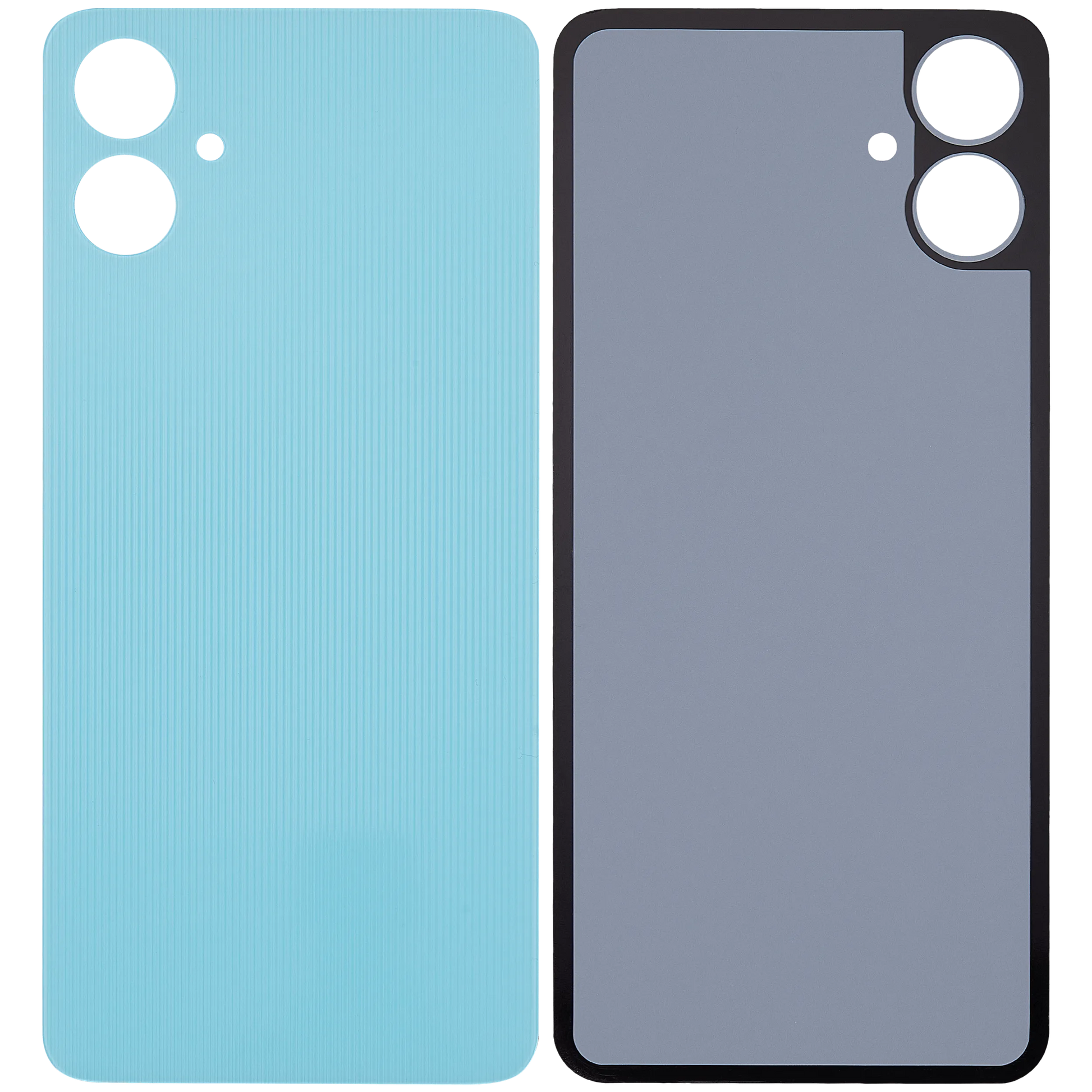 Back Cover With Camera Lens For Samsung Galaxy A06 4G (A065 / 2024) (No Logo) (Aftermarket Plus) (Blue) replacement part product image 3 - SKU 107182921073