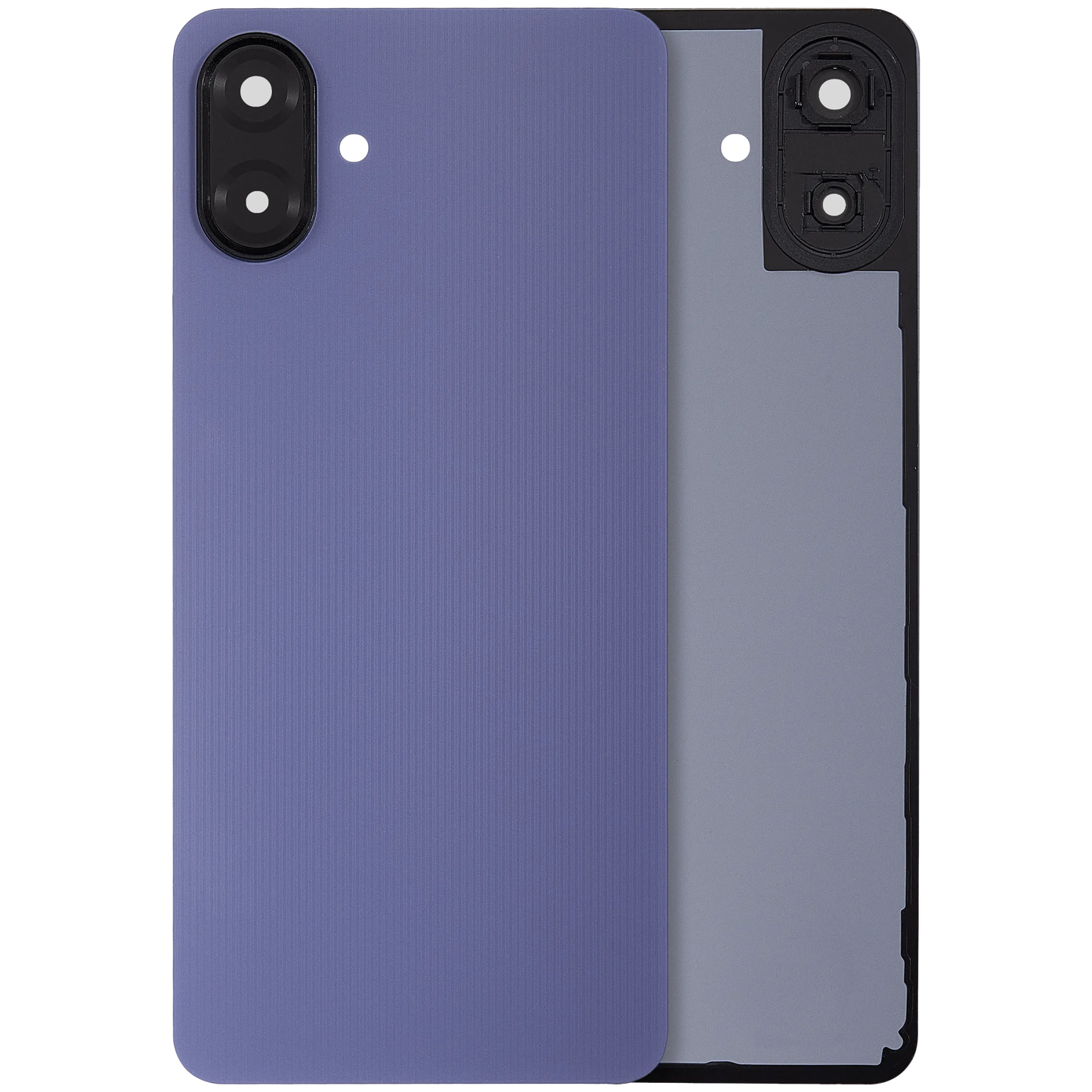Back Cover With Camera Lens For Samsung Galaxy A07 4G (A075 / 2025) (No Logo) (Aftermarket Plus) (Light Violet) replacement part product image 1 - SKU 107182921077