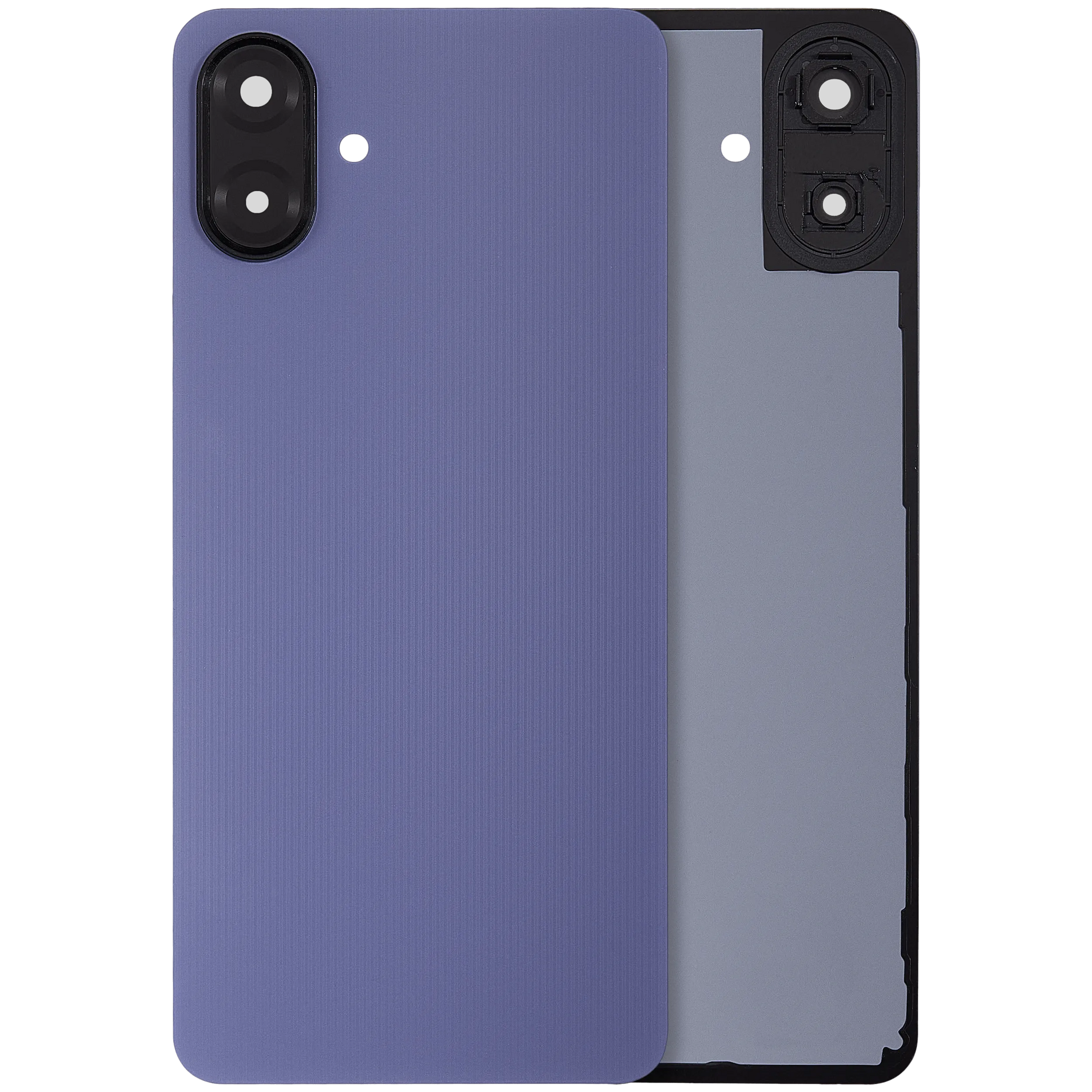 Back Cover With Camera Lens For Samsung Galaxy A07 4G (A075 / 2025) (No Logo) (Aftermarket Plus) (Light Violet) replacement part product image 1 - SKU 107182921077