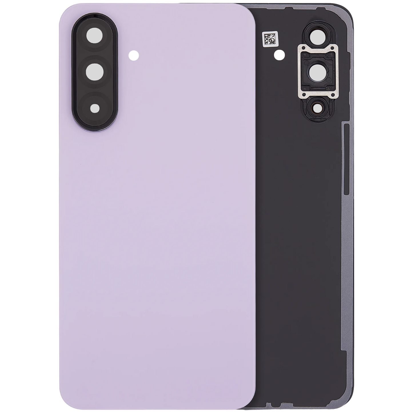 Back Cover Glass With Camera Lens For Samsung Galaxy A36 5G (A366 / 2025) (No Logo) (Aftermarket Plus) (Lavender) - image 1