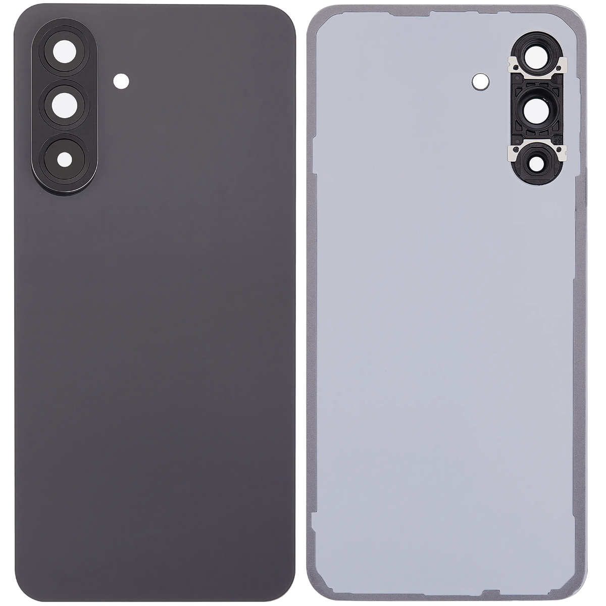 Back Cover Glass With Camera Lens For Samsung Galaxy A56 5G (A566 / 2025) (No Logo) (Aftermarket Plus) (Graphite) - product image 5