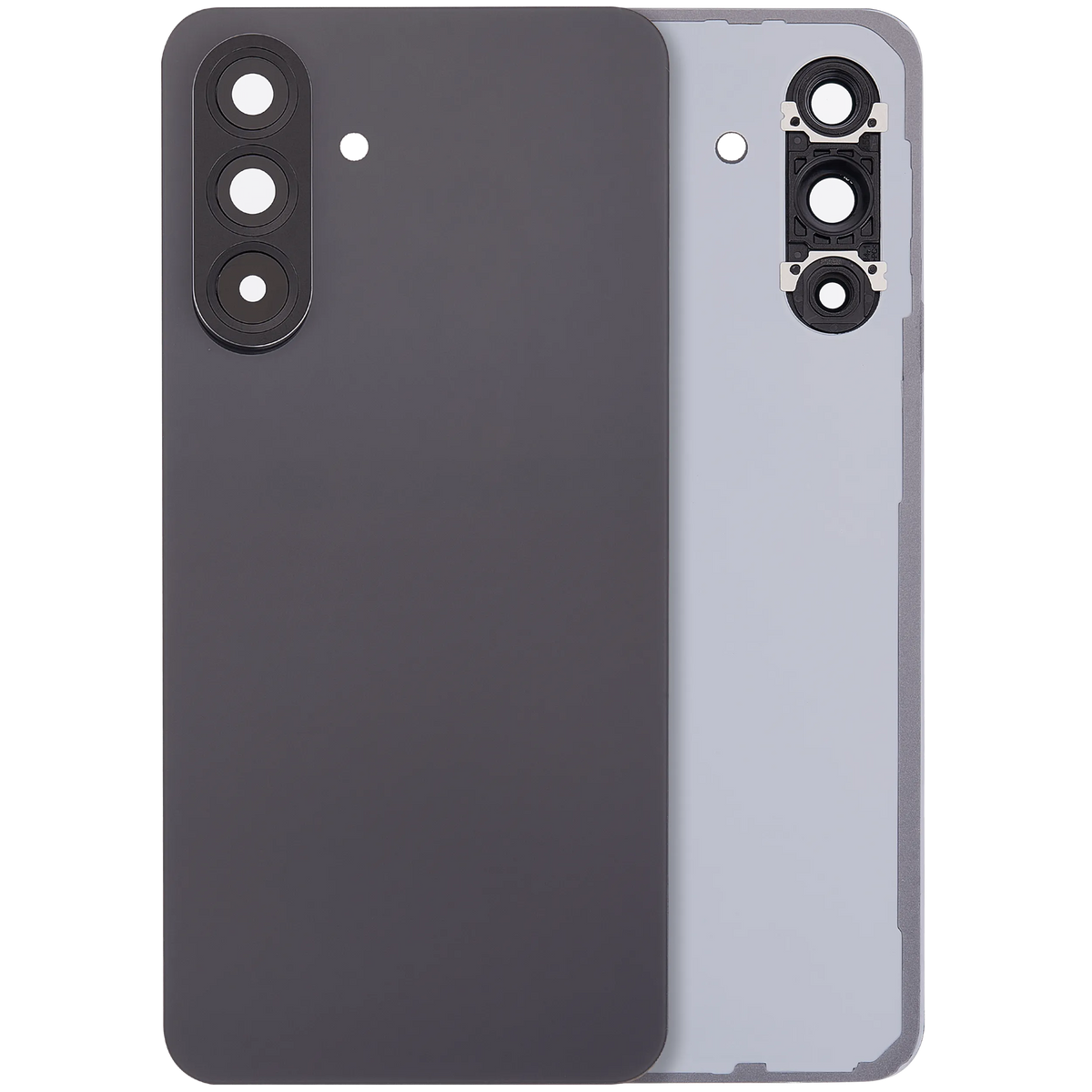 Back Cover Glass With Camera Lens For Samsung Galaxy A56 5G (A566 / 2025) (No Logo) (Aftermarket Plus) (Graphite) - product image 1