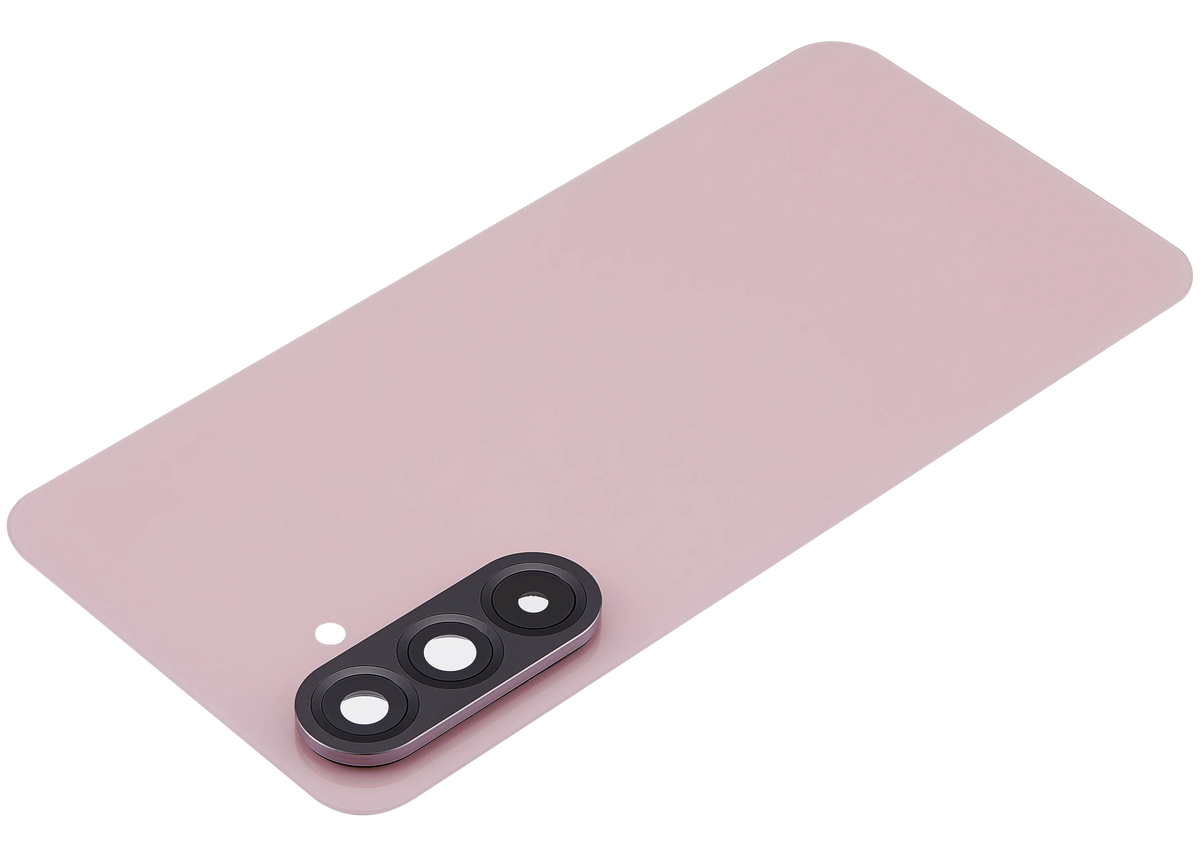 Back Cover Glass With Camera Lens For Samsung Galaxy A56 5G (A566 / 2025) (No Logo) (Aftermarket Plus) (Pink) - product image 2