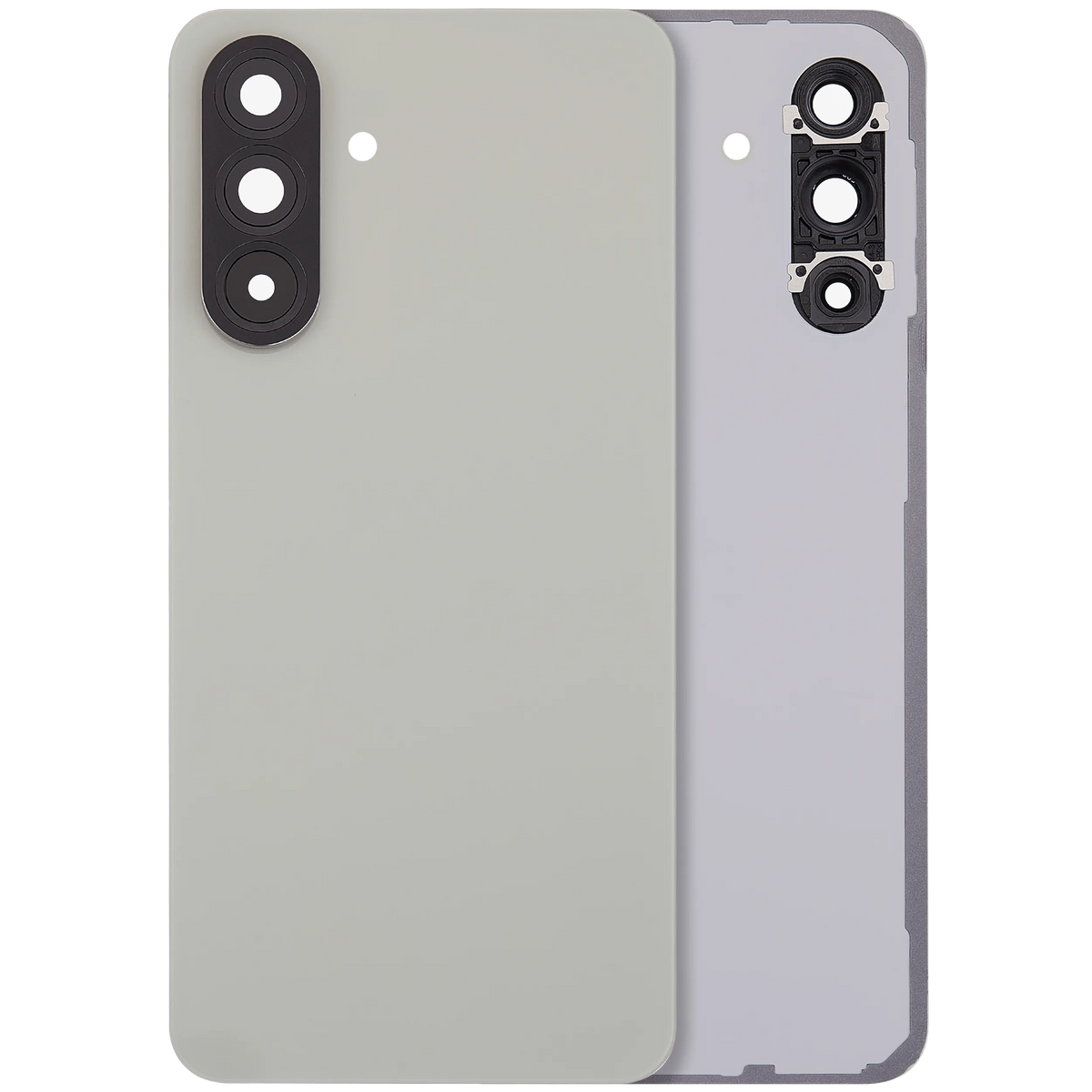 Back Cover Glass With Camera Lens For Samsung Galaxy A56 5G (A566 / 2025) (No Logo) (Aftermarket Plus) (Olive) - product image 1