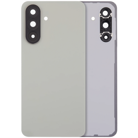 Back Cover Glass With Camera Lens For Samsung Galaxy A56 5G (A566 / 2025) (No Logo) (Aftermarket Plus) (Olive) - product image 1