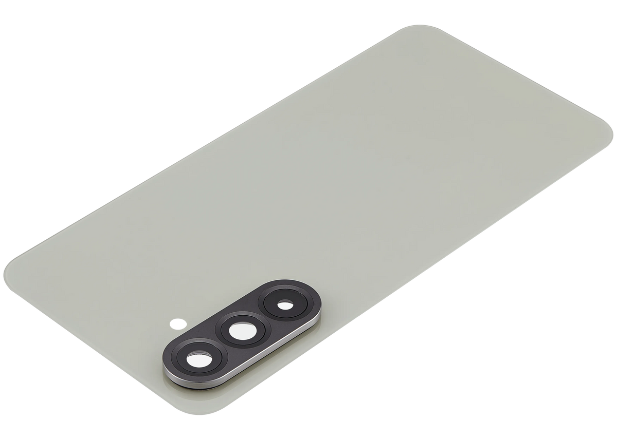 Back Cover Glass With Camera Lens For Samsung Galaxy A56 5G (A566 / 2025) (No Logo) (Aftermarket Plus) (Olive) - product image 6