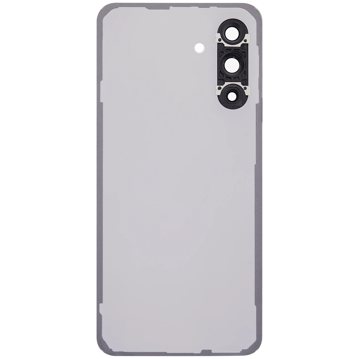 Back Cover Glass With Camera Lens For Samsung Galaxy A56 5G (A566 / 2025) (No Logo) (Aftermarket Plus) (Lightgray) - product image 3
