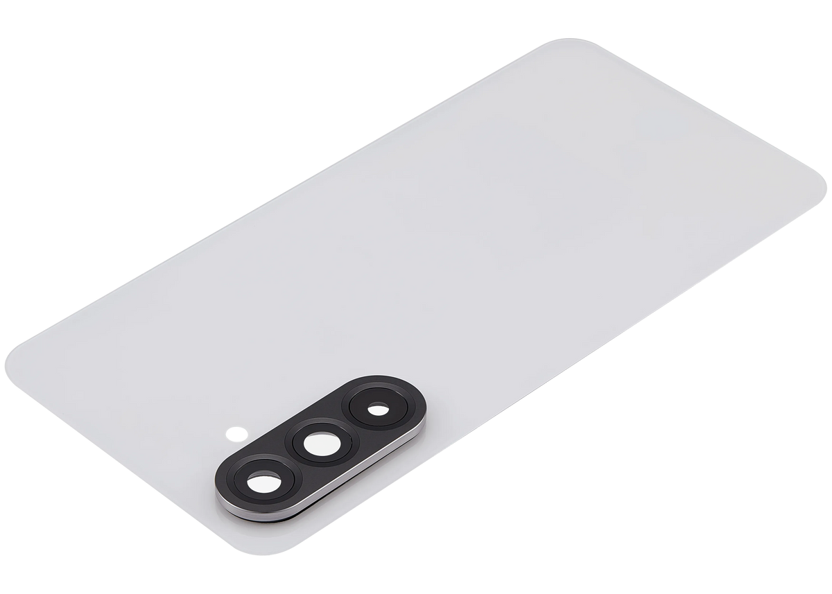 Back Cover Glass With Camera Lens For Samsung Galaxy A56 5G (A566 / 2025) (No Logo) (Aftermarket Plus) (Lightgray) - product image 4