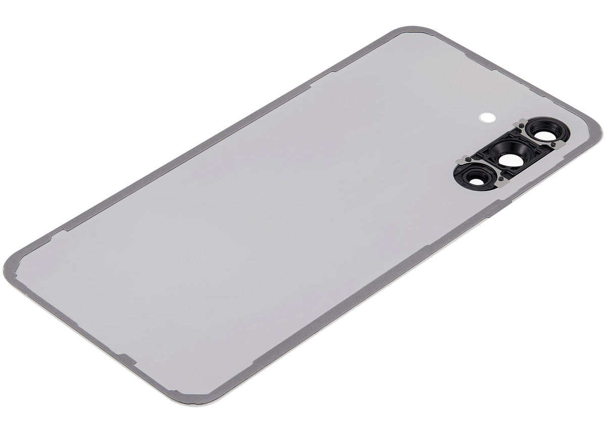 Back Cover Glass With Camera Lens For Samsung Galaxy A56 5G (A566 / 2025) (No Logo) (Aftermarket Plus) (Lightgray) - product image 2