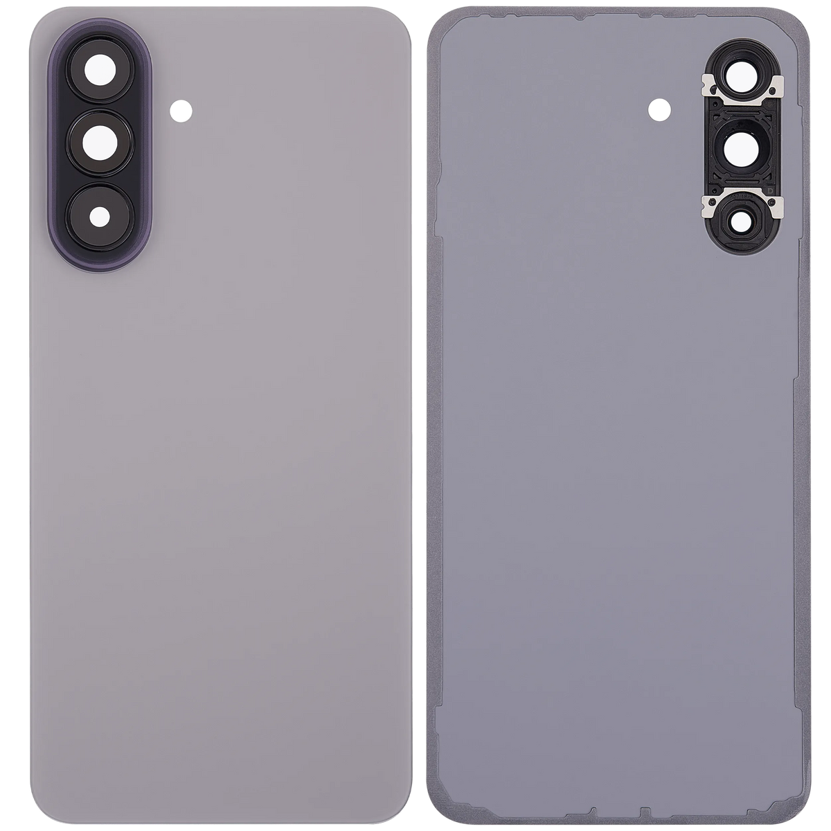 Back Cover Glass With Camera Lens For Samsung Galaxy A57 5G (A576 / 2026) (No Logo) (Aftermarket Plus) (Gray) - product image 4