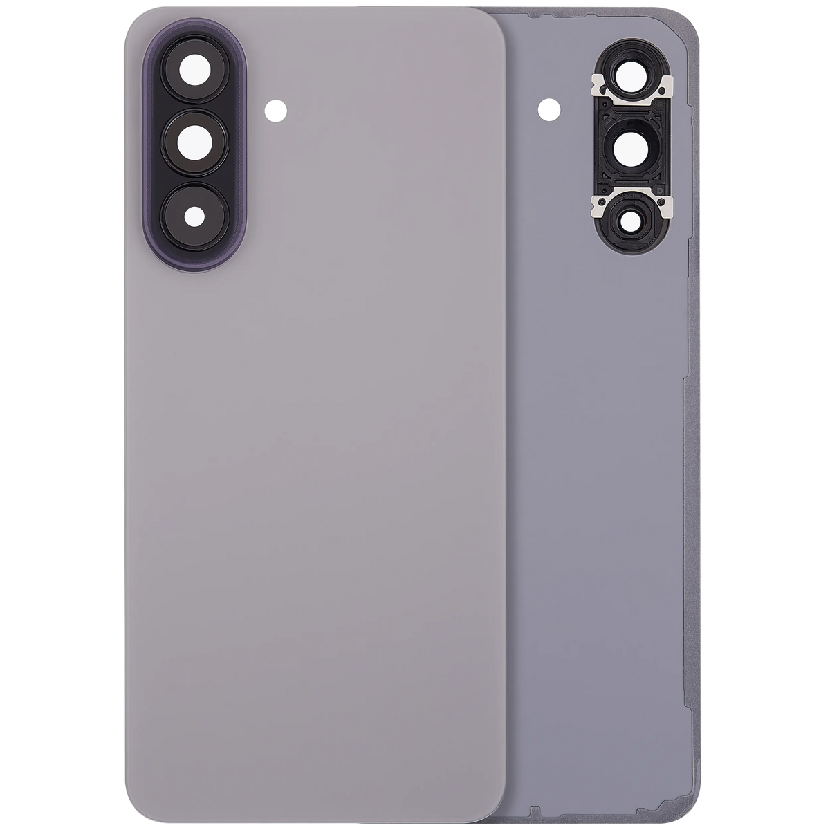 Back Cover Glass With Camera Lens For Samsung Galaxy A57 5G (A576 / 2026) (No Logo) (Aftermarket Plus) (Gray) - product image 1