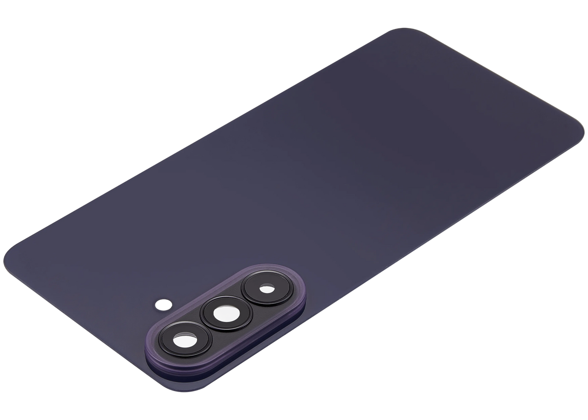 Back Cover Glass With Camera Lens For Samsung Galaxy A57 5G (A576 / 2026) (No Logo) (Aftermarket Plus) (Navy) - product image 2