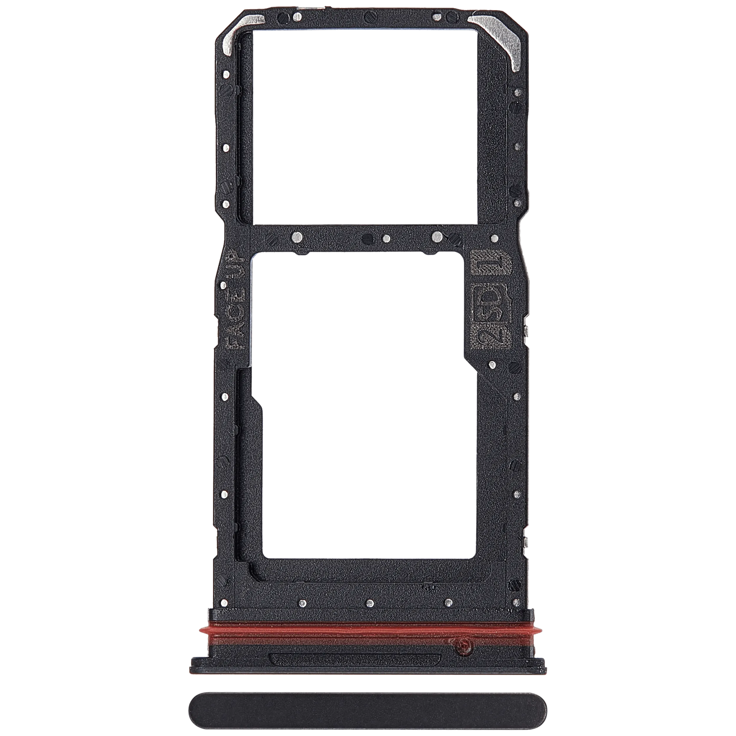 Sim Card Tray For Motorola Moto G77 (XT2621 / 2026) (Black Olive) replacement part SKU 107182921178 image 1