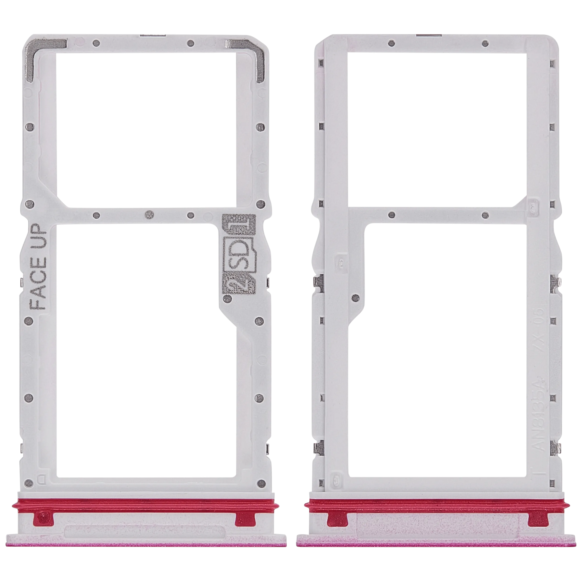 Sim Card Tray For Motorola Moto G37 (XT2625 / 2026) (Fuchsia Red) replacement part SKU 107182921185 image 2