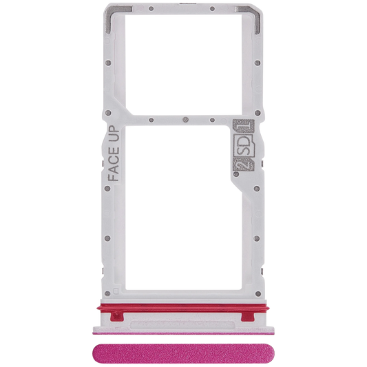 Sim Card Tray For Motorola Moto G37 (XT2625 / 2026) (Fuchsia Red) replacement part SKU 107182921185 image 1