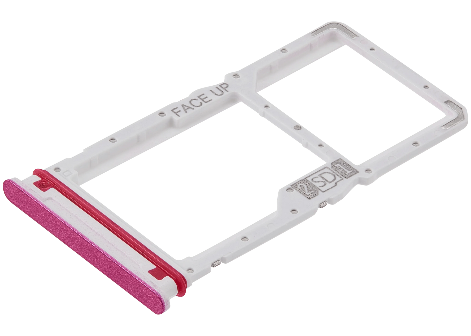 Sim Card Tray For Motorola Moto G37 (XT2625 / 2026) (Fuchsia Red) replacement part SKU 107182921185 image 3