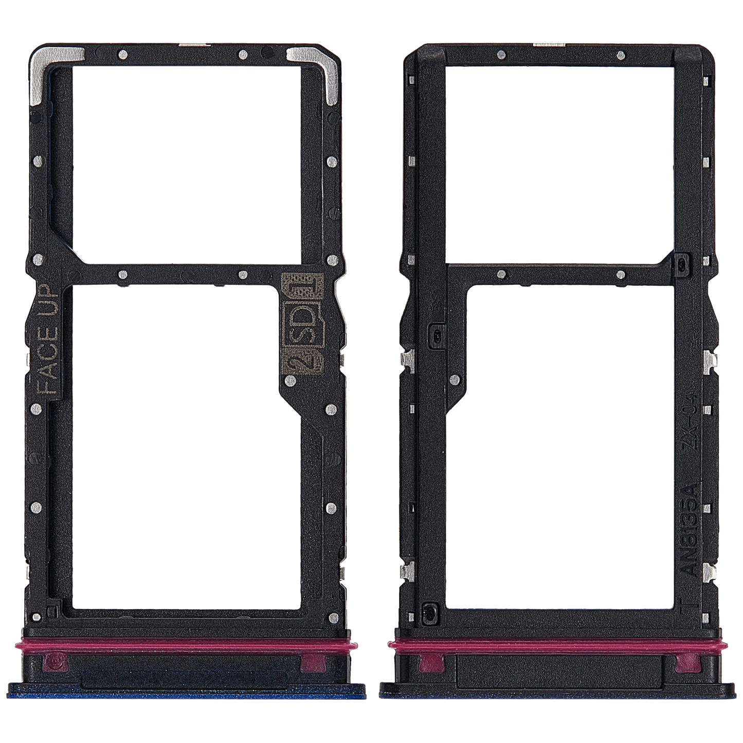 Sim Card Tray For Motorola Moto G37 (XT2625 / 2026) (Navy Blue) replacement part SKU 107182921187 image 3