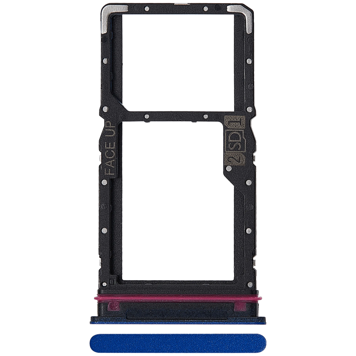 Sim Card Tray For Motorola Moto G37 (XT2625 / 2026) (Navy Blue) replacement part SKU 107182921187 image 1