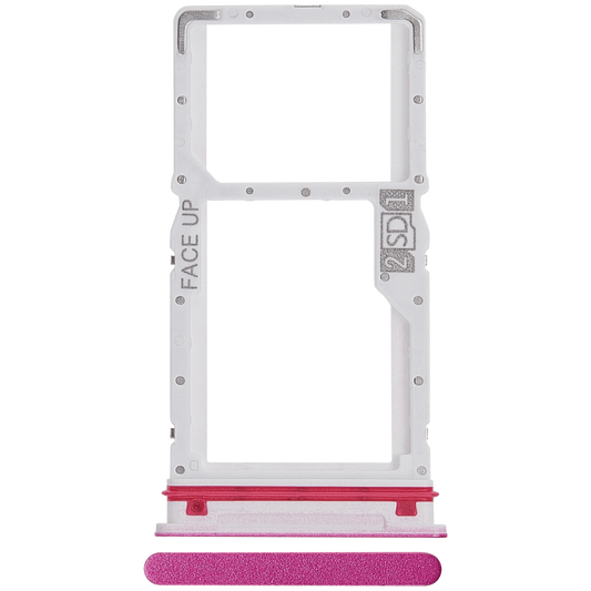 Sim Card Tray For Motorola Moto G37 Power (XT2625 / 2026) (Fuchsia Red) replacement part SKU 107182921189 image 1
