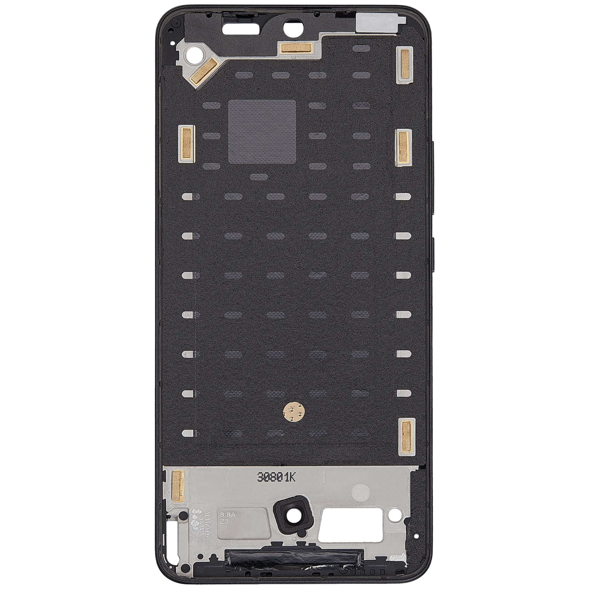 Mid-Frame Housing For Xiaomi 13T / 13T Pro / Redmi K60 Ultra (Black) – replacement component detailed view – Phone Housing Replacement for phone repair