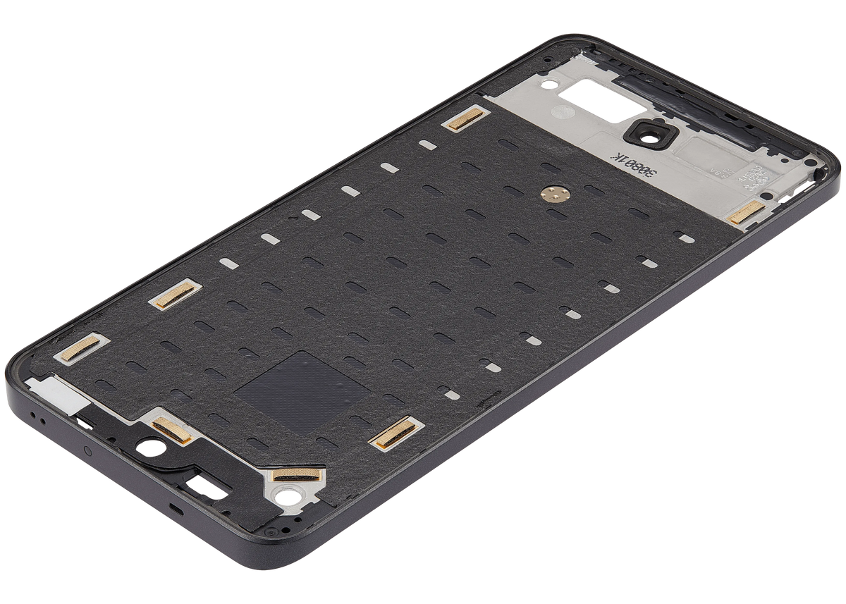 Mid-Frame Housing For Xiaomi 13T / 13T Pro / Redmi K60 Ultra (Black) – technician repair part view – Phone Housing Replacement for phone repair