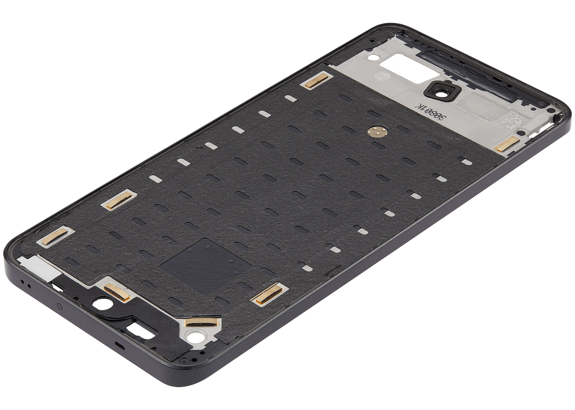 Mid-Frame Housing For Xiaomi 13T / 13T Pro / Redmi K60 Ultra (Black) – technician repair part view – Phone Housing Replacement for phone repair