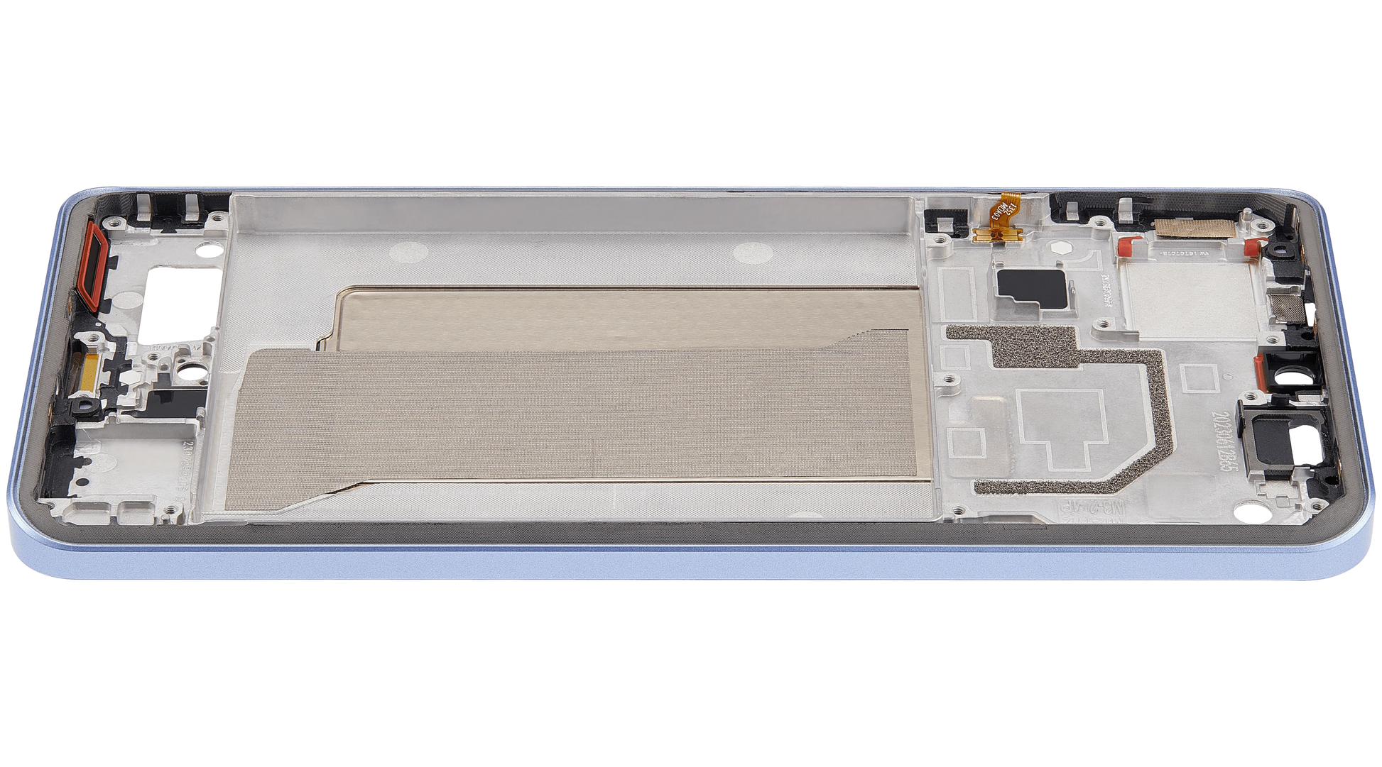 Mid-Frame Housing For Xiaomi 13T / 13T Pro (Alpine Blue) – replacement part secondary product view – Phone Housing Replacement for phone repair