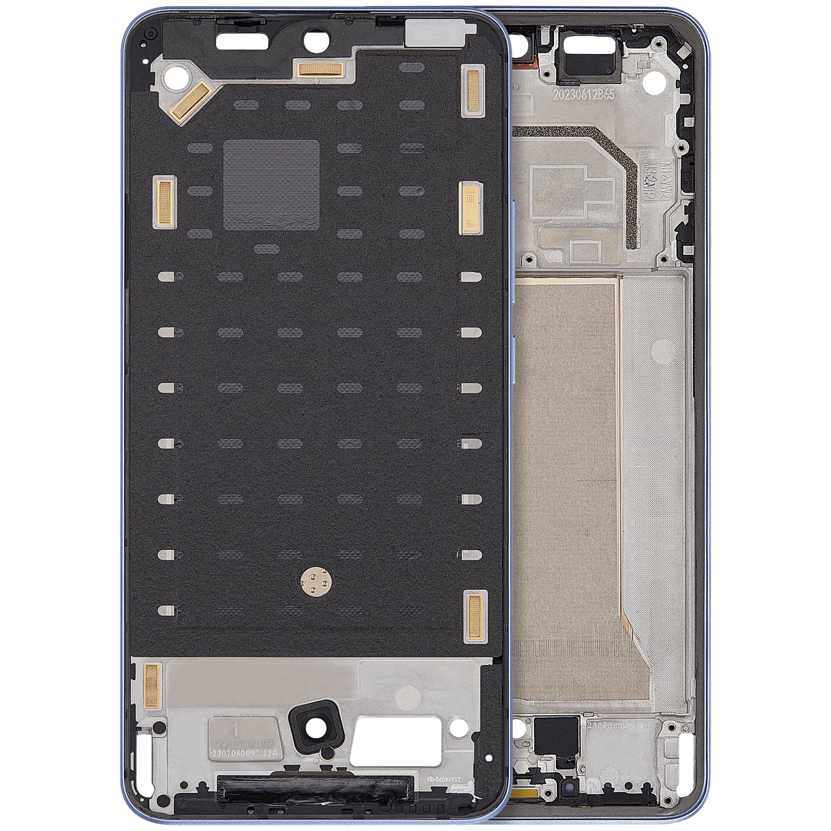 Mid-Frame Housing For Xiaomi 13T / 13T Pro (Alpine Blue) – replacement part product view – Phone Housing Replacement for phone repair