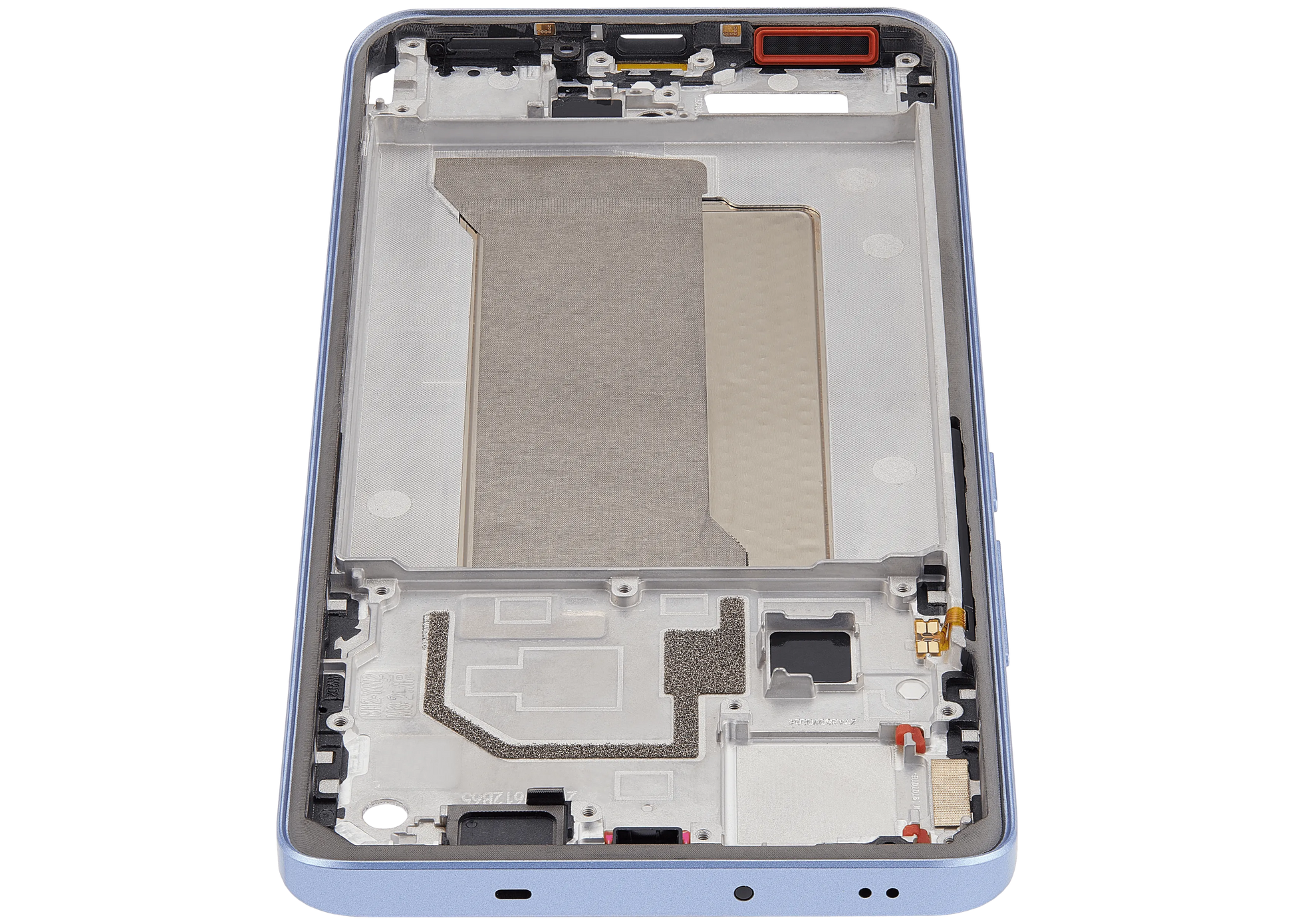 Mid-Frame Housing For Xiaomi 13T / 13T Pro (Alpine Blue) – repair component detail view – Phone Housing Replacement for phone repair