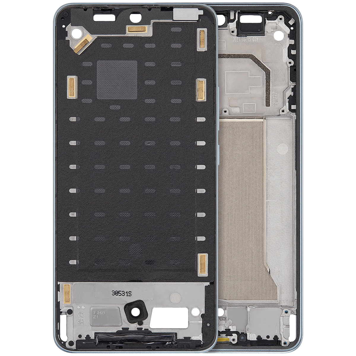 Mid-Frame Housing For Xiaomi 13T / 13T Pro / Redmi K60 Ultra (Green) – replacement part product view – Phone Housing Replacement for phone repair