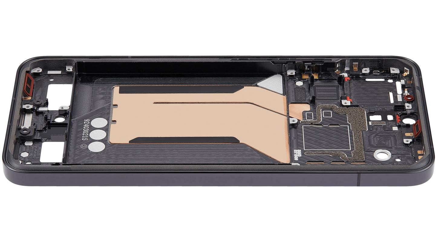 Mid-Frame Housing For Xiaomi 14 (Black) – mobile replacement component detail – Phone Housing Replacement for phone repair