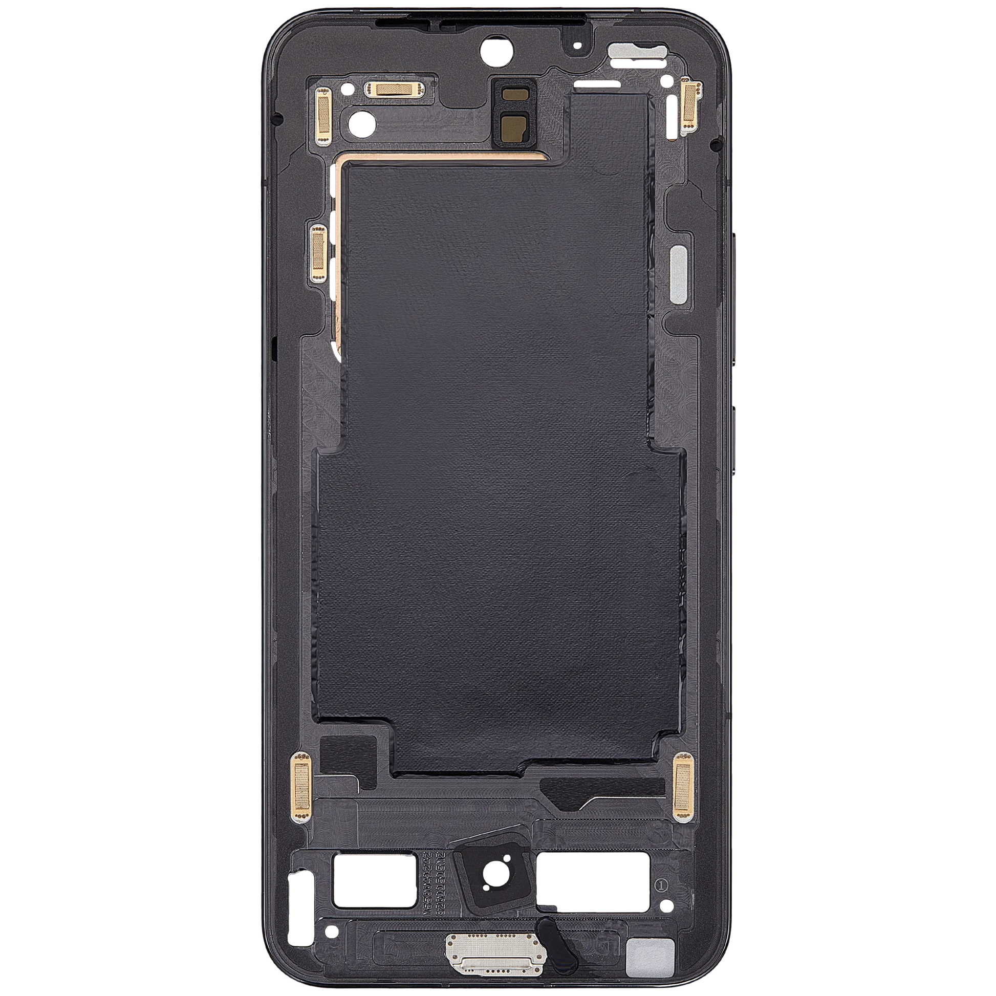 Mid-Frame Housing For Xiaomi 14 (Black) – repair component detail view – Phone Housing Replacement for phone repair