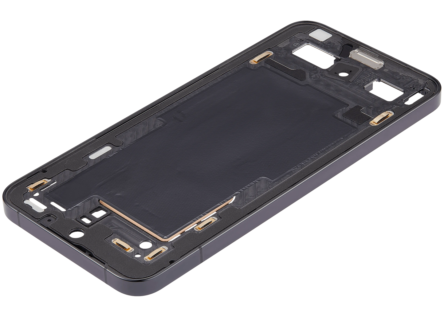 Mid-Frame Housing For Xiaomi 14 (Black) – repair part compatibility view – Phone Housing Replacement for phone repair