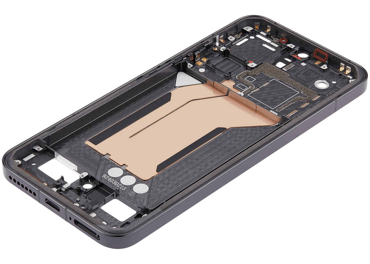 Mid-Frame Housing For Xiaomi 14 (Black) – mobile phone part alternate view – Phone Housing Replacement for phone repair