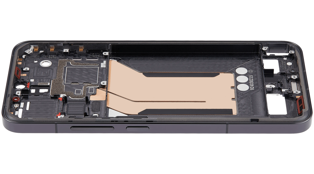Mid-Frame Housing For Xiaomi 14 (Black) – replacement part secondary product view – Phone Housing Replacement for phone repair