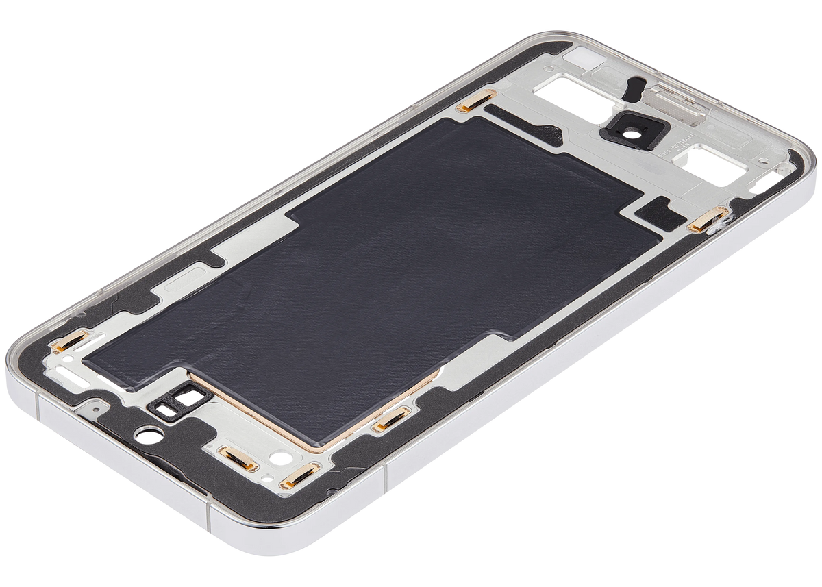 Mid-Frame Housing For Xiaomi 14 (White) – mobile phone part alternate view – Phone Housing Replacement for phone repair