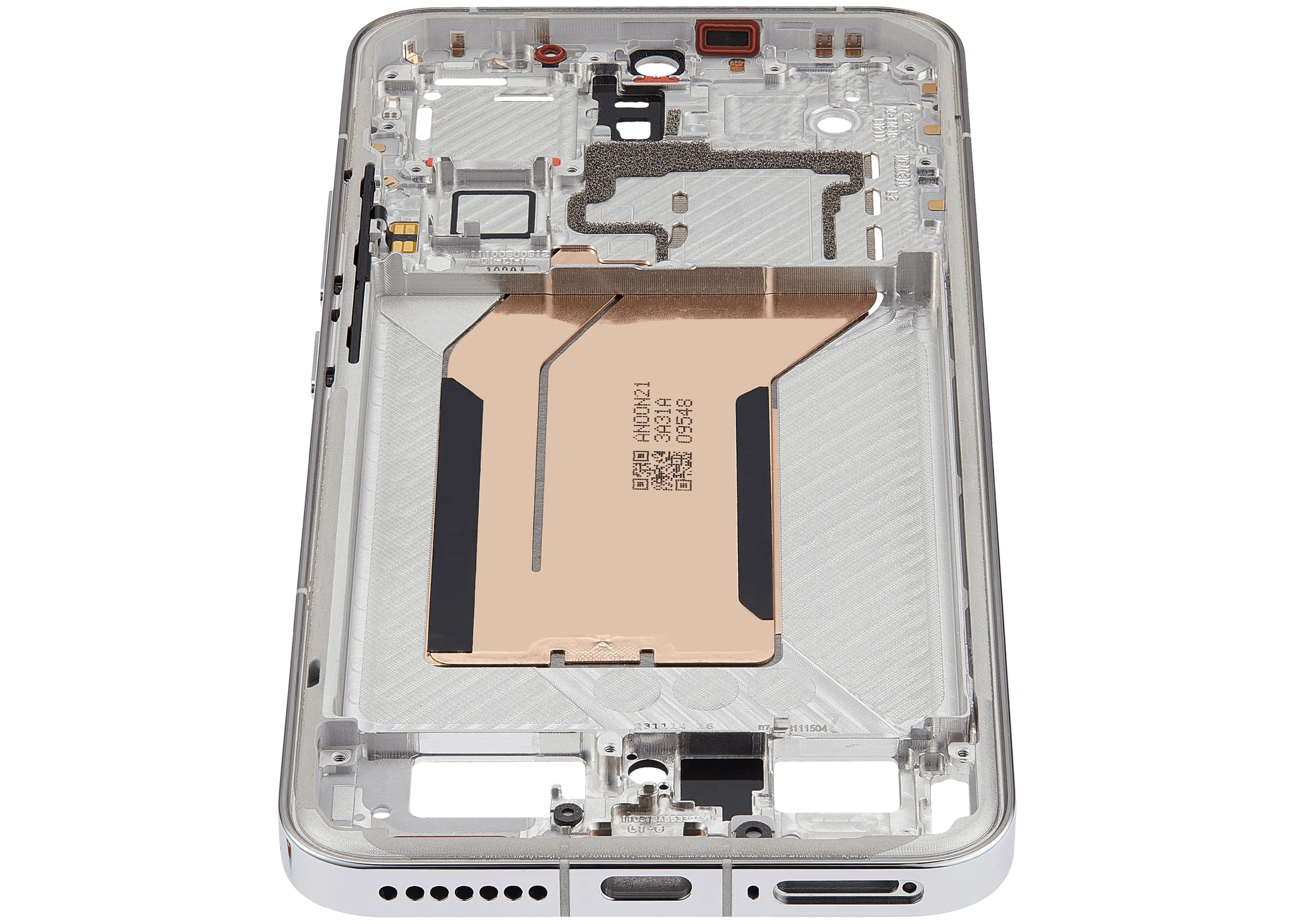 Mid-Frame Housing For Xiaomi 14 (White) – replacement part secondary product view – Phone Housing Replacement for phone repair