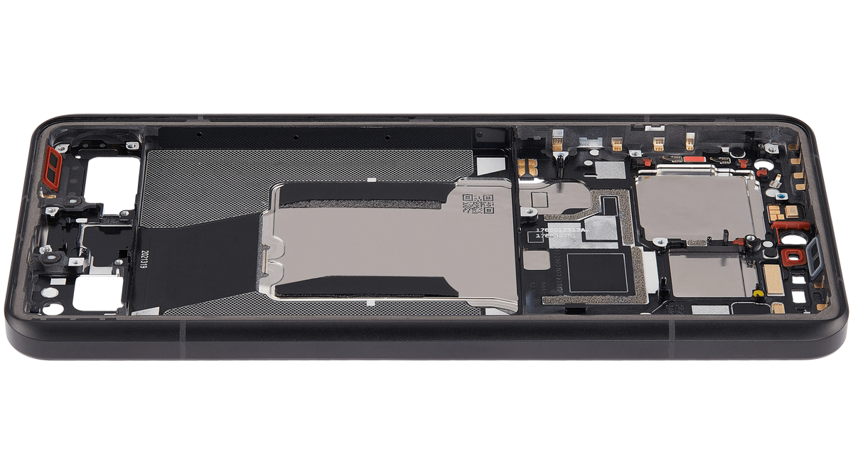 Mid-Frame Housing For Xiaomi 14 Ultra (Black) – mobile replacement component detail – Phone Housing Replacement for phone repair