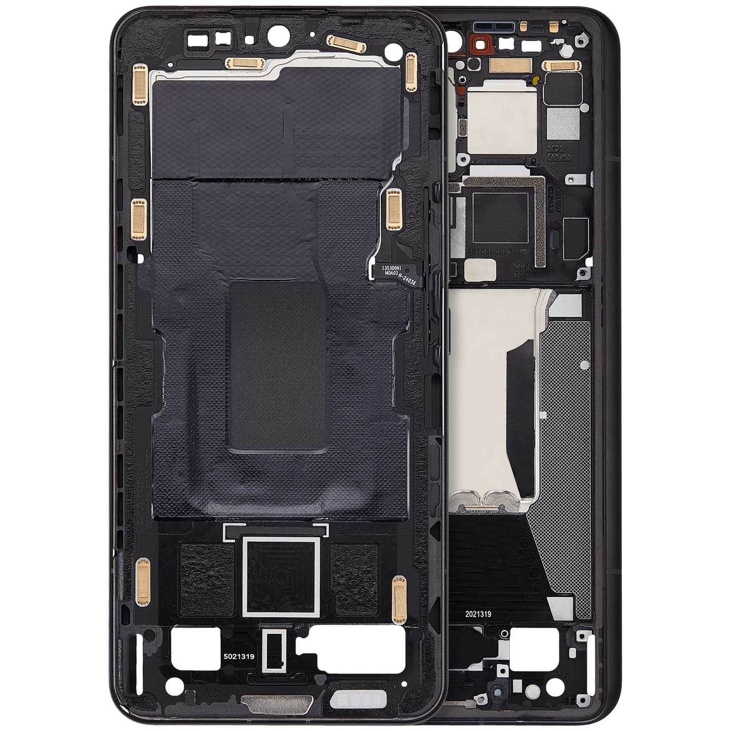 Mid-Frame Housing For Xiaomi 14 Ultra (Black) – replacement part product view – Phone Housing Replacement for phone repair