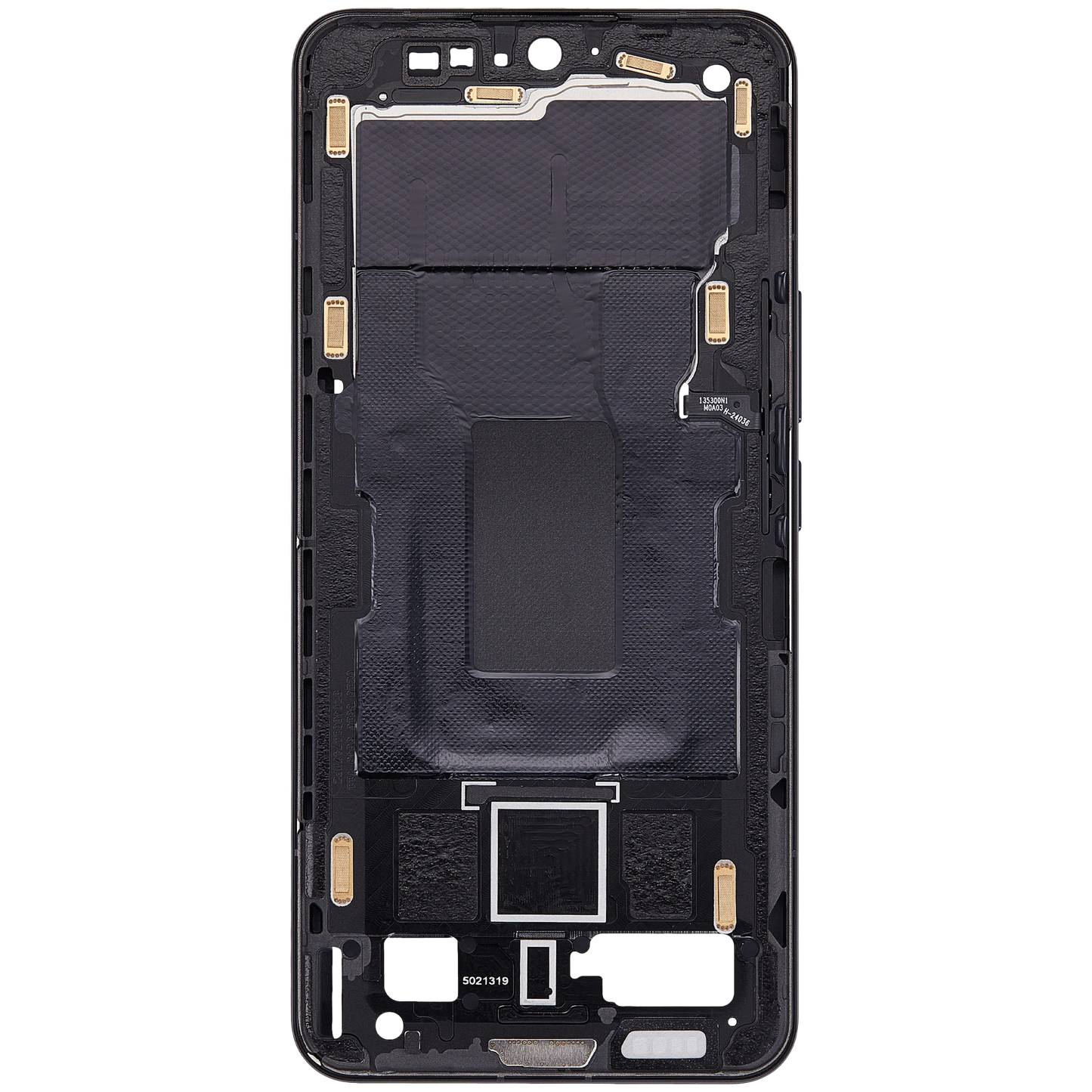 Mid-Frame Housing For Xiaomi 14 Ultra (Black) – mobile phone part alternate view – Phone Housing Replacement for phone repair