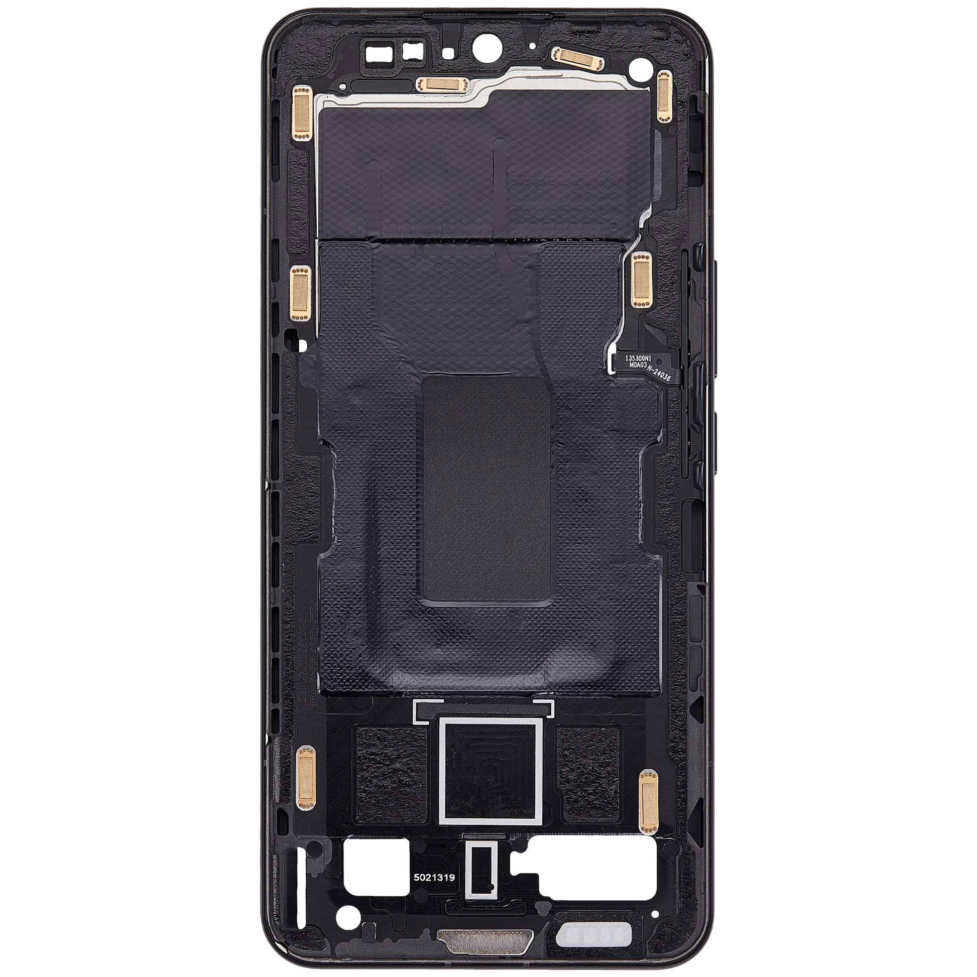 Mid-Frame Housing For Xiaomi 14 Ultra (Black) – mobile phone part alternate view – Phone Housing Replacement for phone repair